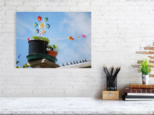 Load image into Gallery viewer, WIND FLOWERS AGAINST THE BLUE TUSCAN SKY
